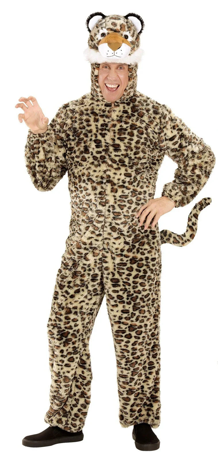 Disfraz de Leopardo de Peluche Unisex Animal Widmann